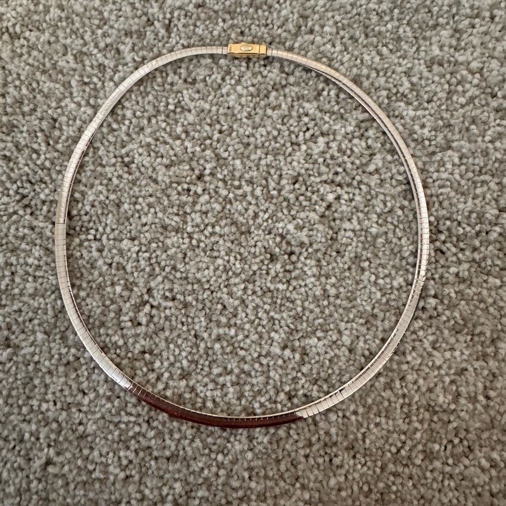 Omega Reversible Choker Necklace